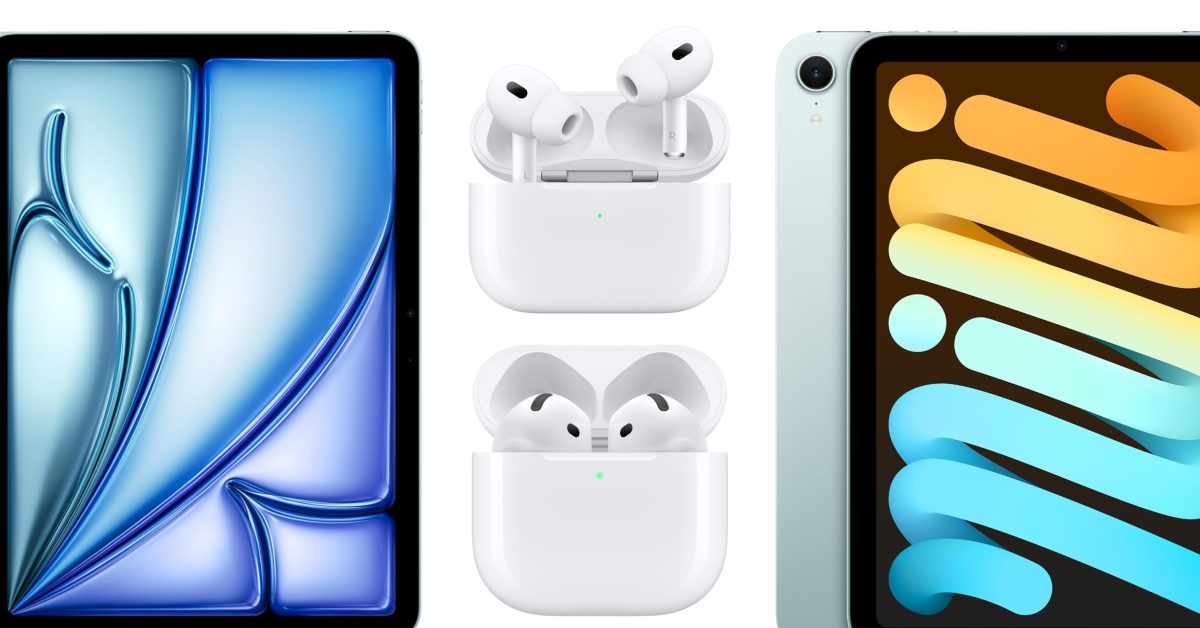 M3 iPad Air, iPad mini 7, AirPods, Apple Watch, and more 9to5Mac