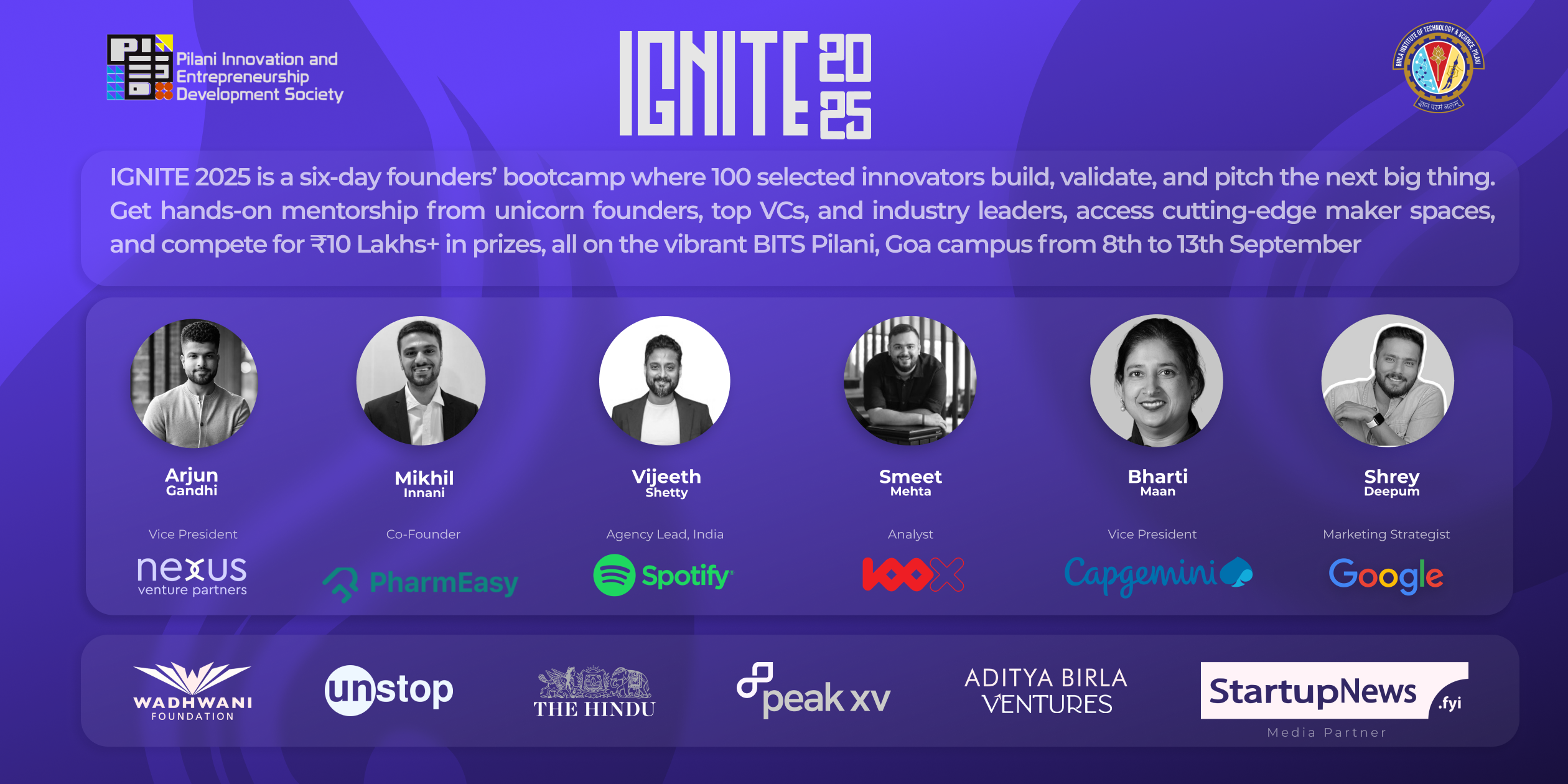 IGNITE 2025 | Goa | 8-13 September