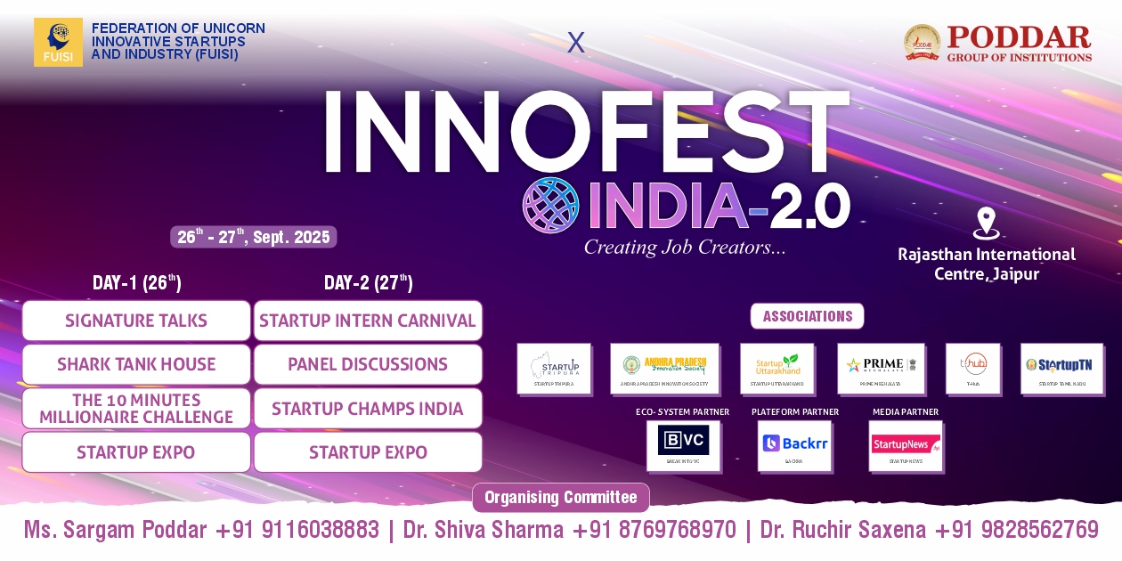 Innofest India 2.0 | Jaipur | 26-27 September