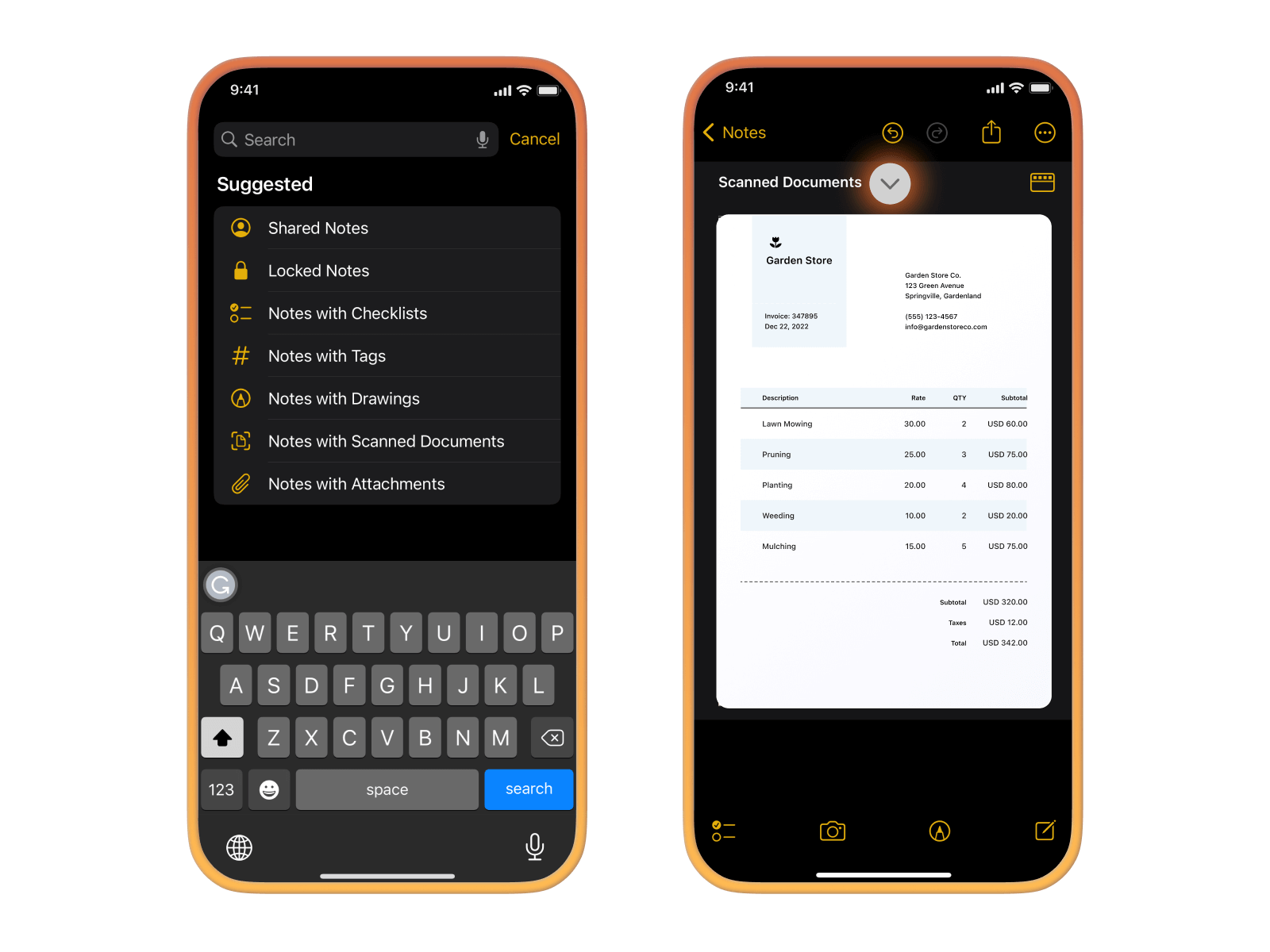 how to scan on iphone