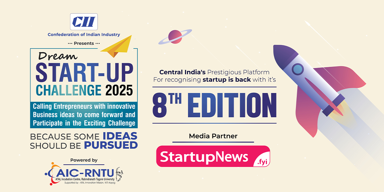 Dream Startup Challenge 2025 | Bhopal | 20 August