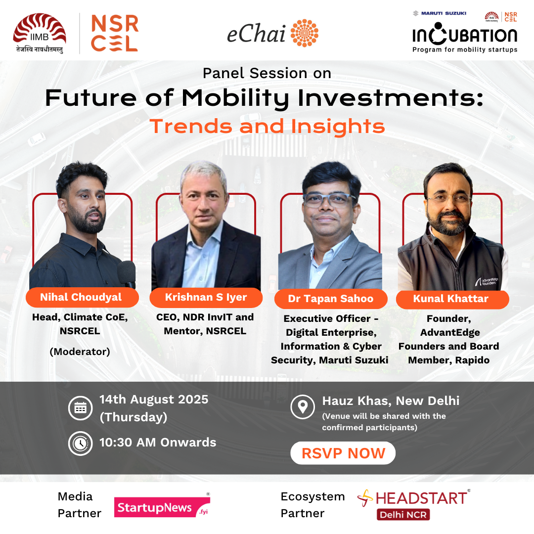 NSRCEL | Delhi | 14 August