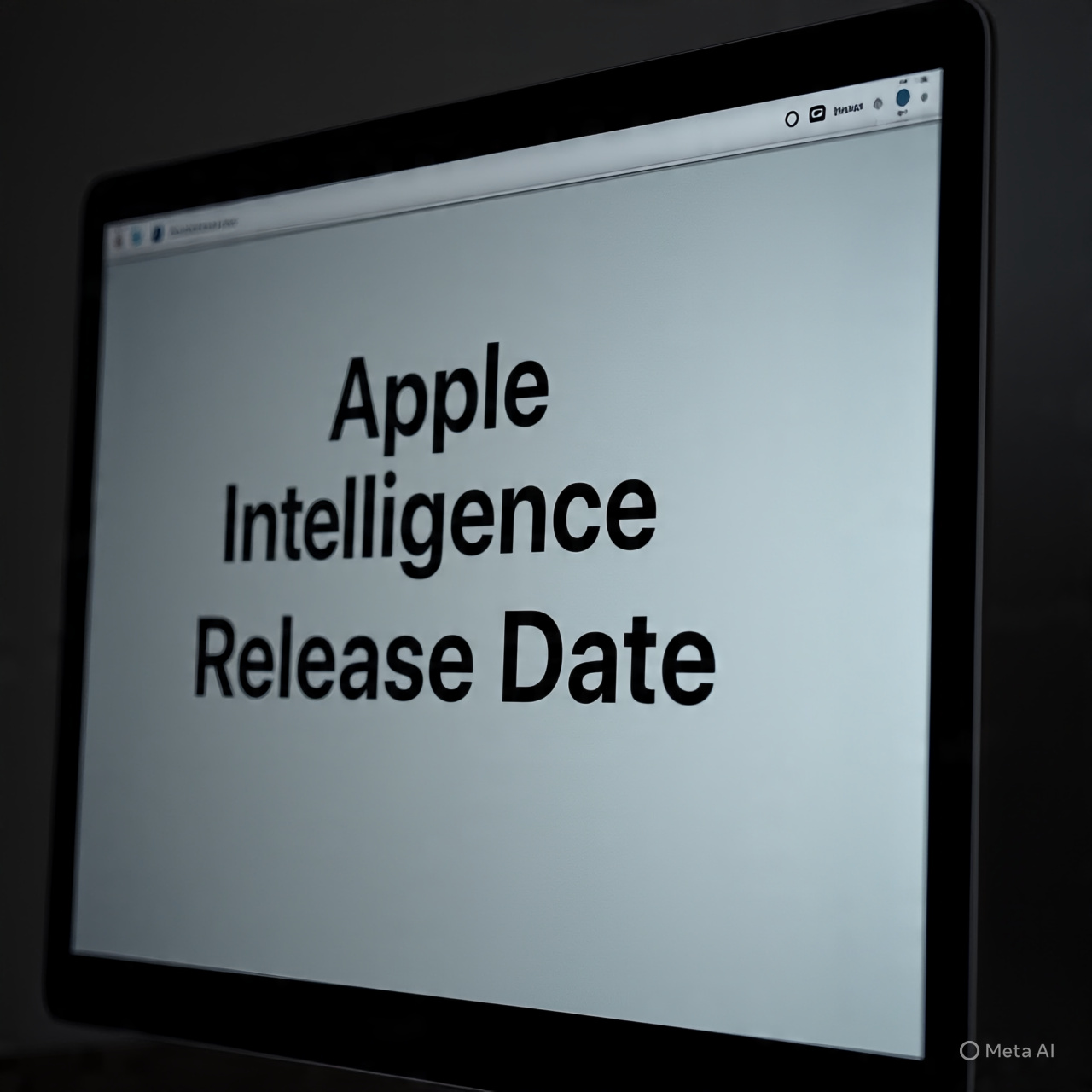 when does apple intelligence come out