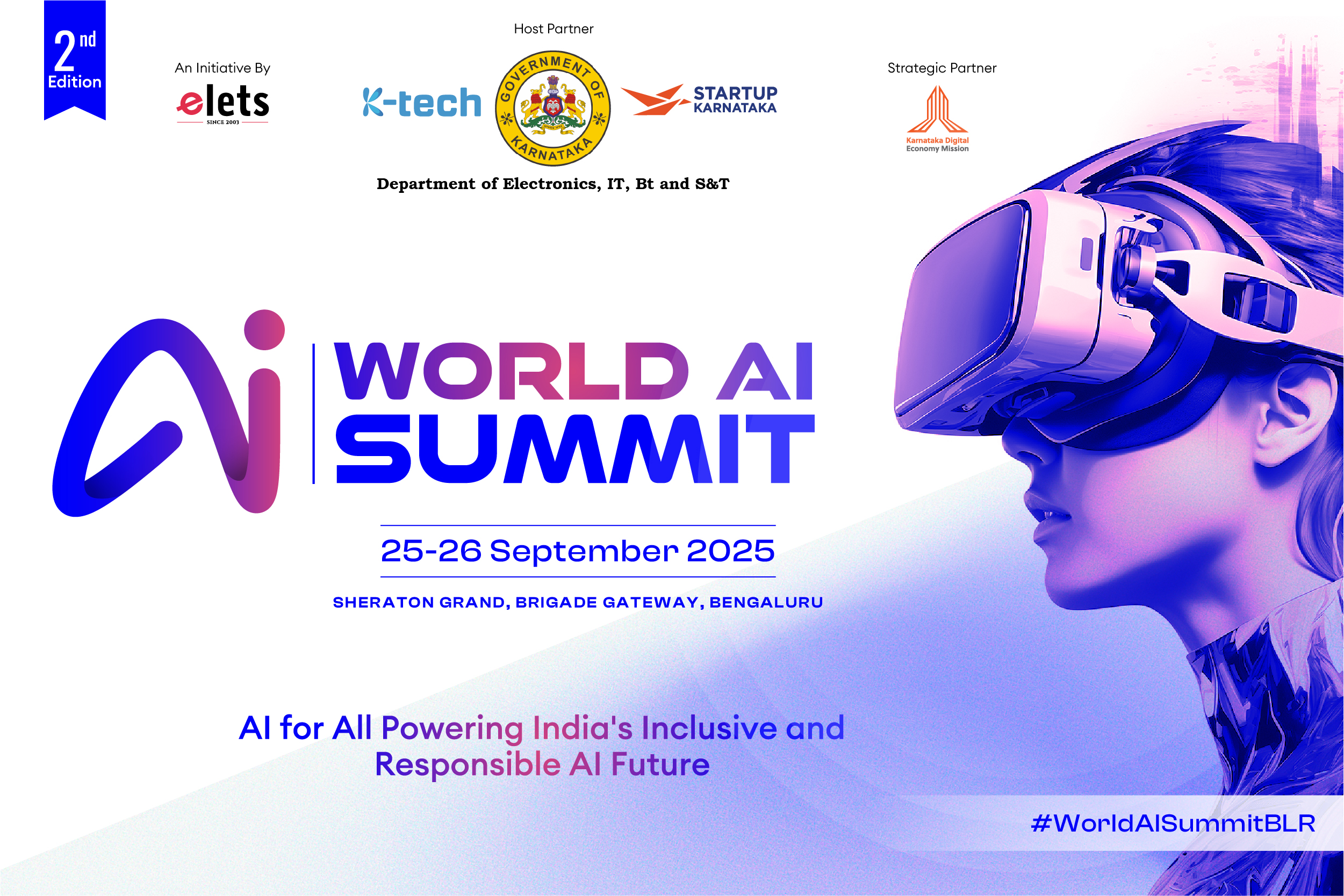 World AI Summit 2025 | Bengaluru | 25-26 September