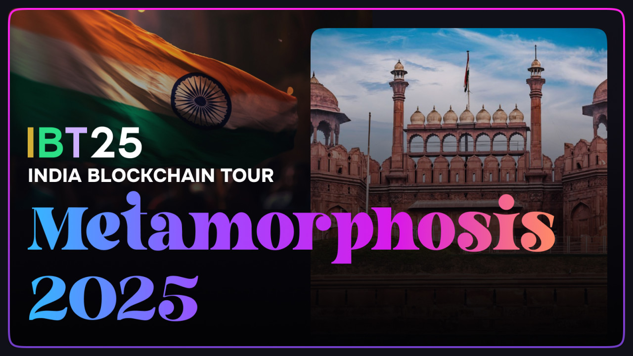 India Blockchain Tour- Metamorphosis | Delhi |  27 September