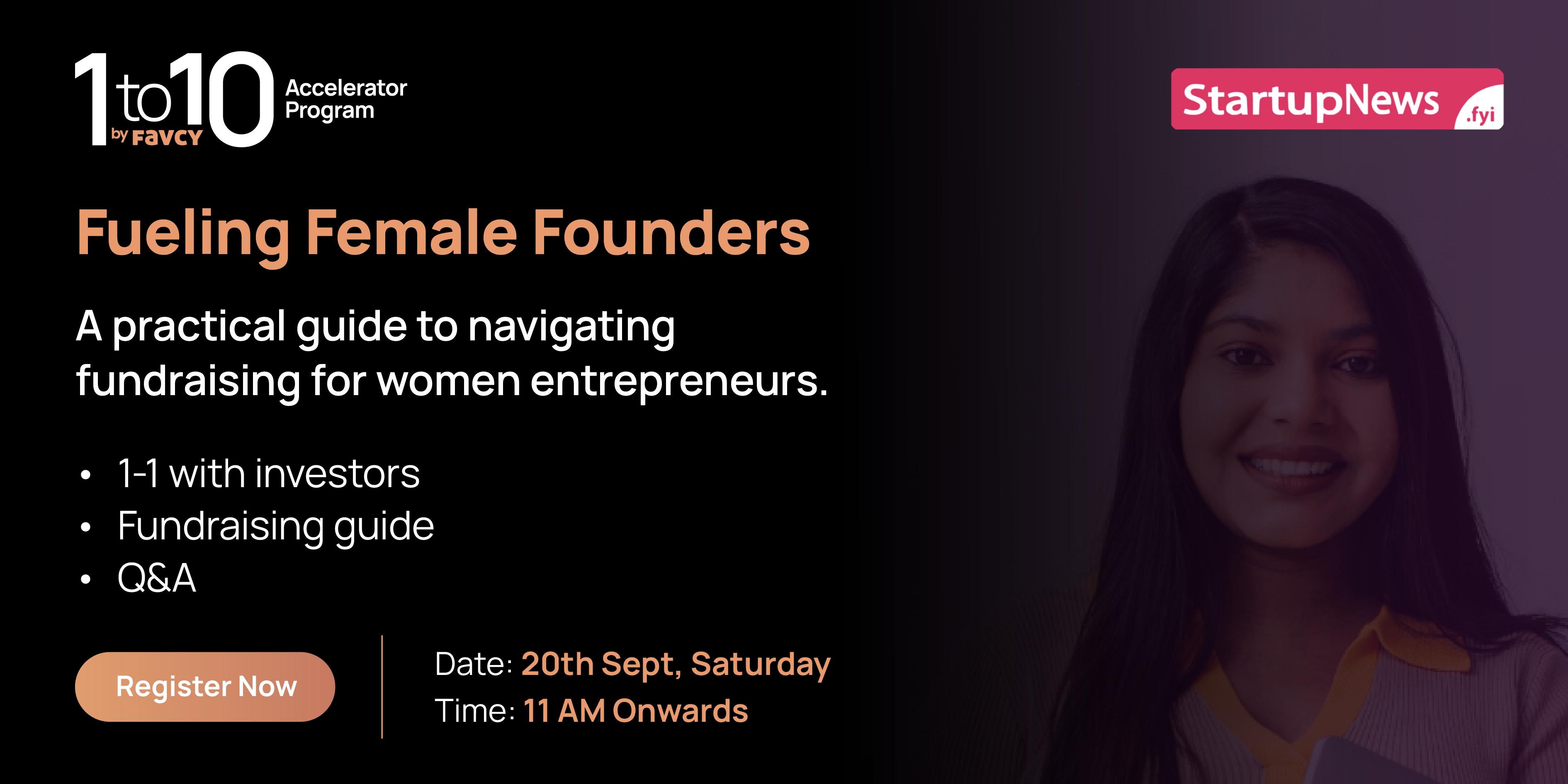 Fuelling Female Founders | Online | 20 September