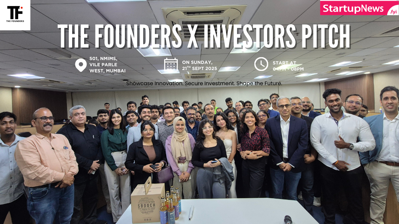 The Founders X Investor Pitch | Mumbai | 21 September