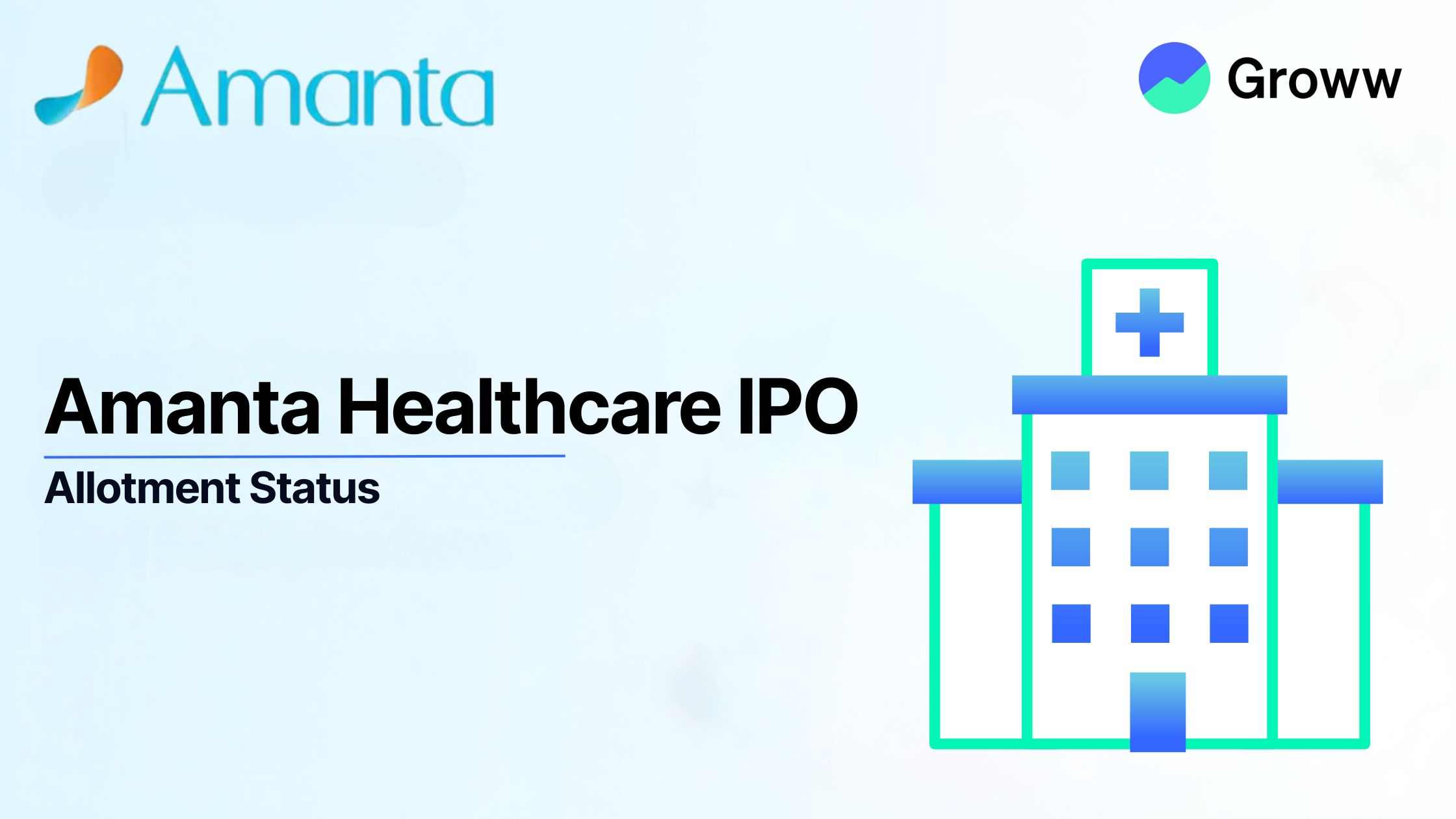 amanta healthcare ipo allotment status