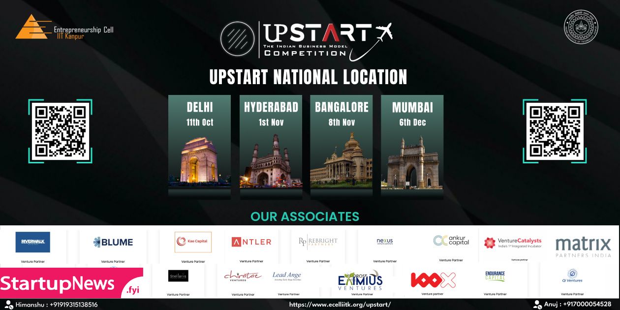 Upstart’25 | Hyderabad | 1 November