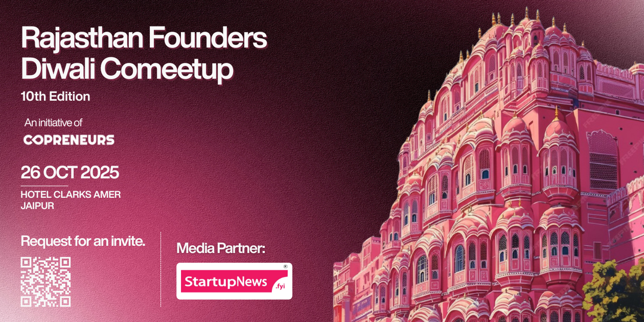 Rajasthan Founders Diwali CoMeetup | Jaipur | 26 October