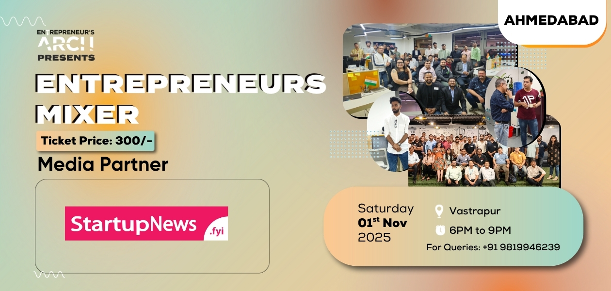 Entrepreneur’s Mixer | Ahmedabad | 1 November