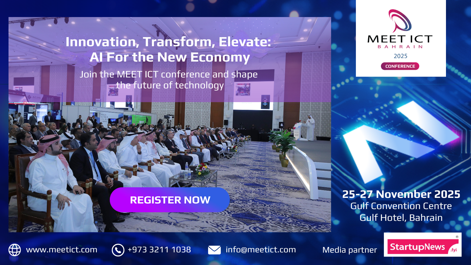 MEET ICT Conference | Bahrain | 25-27 November