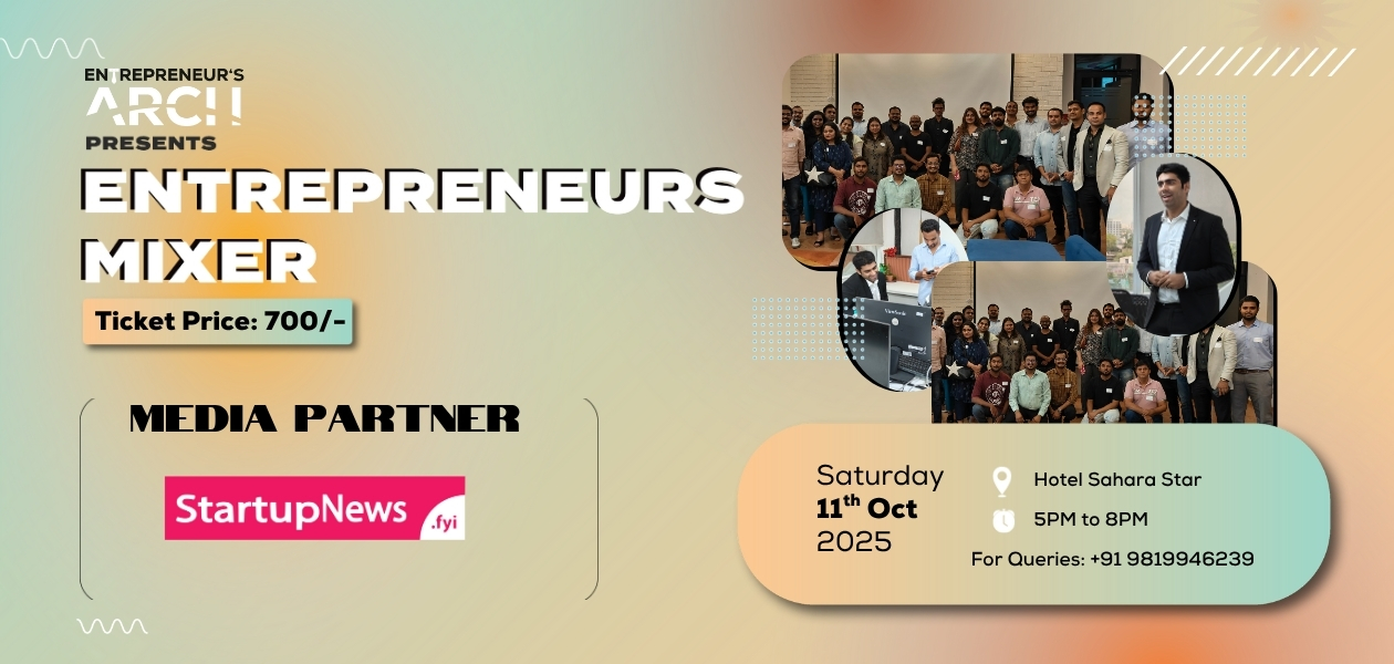Entrepreneur’s Mixer | Mumbai | 11 October
