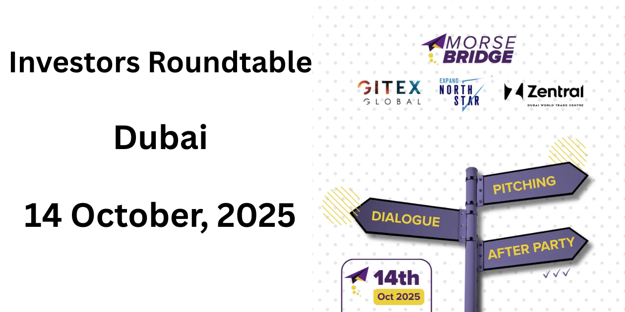 Investors Roundtable + Demo Day | Dubai | 14 October