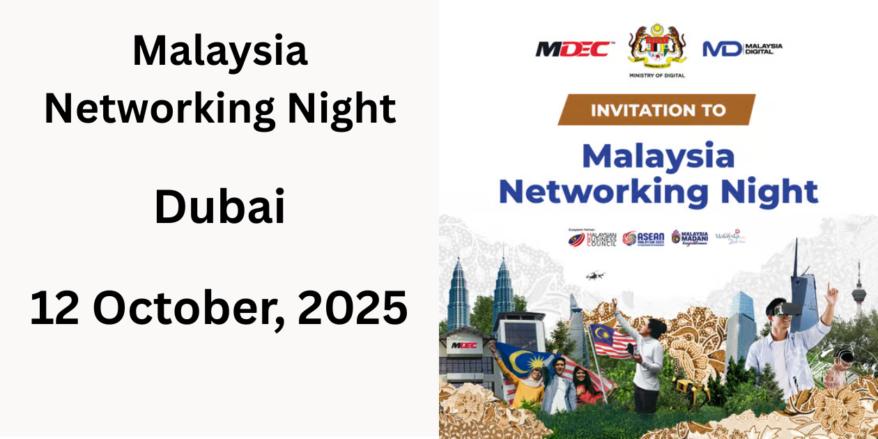 Malaysia Networking Night @ the North Star by Night | Dubai | 12 October