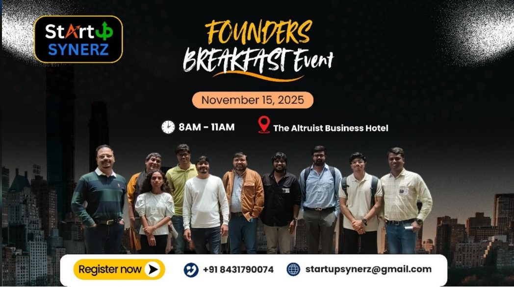 The Founders Breakfast Meetup | Bengaluru  | 15 November