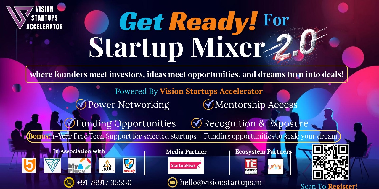Startup Mixer Lucknow 2.0 | Lucknow | 9 November