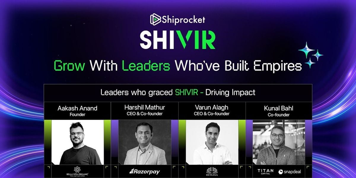 Shiprocket SHIVIR  | Bengaluru | 20 November