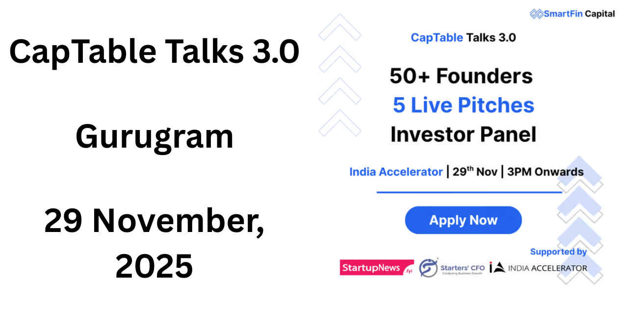 CapTable Talks 3.0 | Gurugram | 29 November