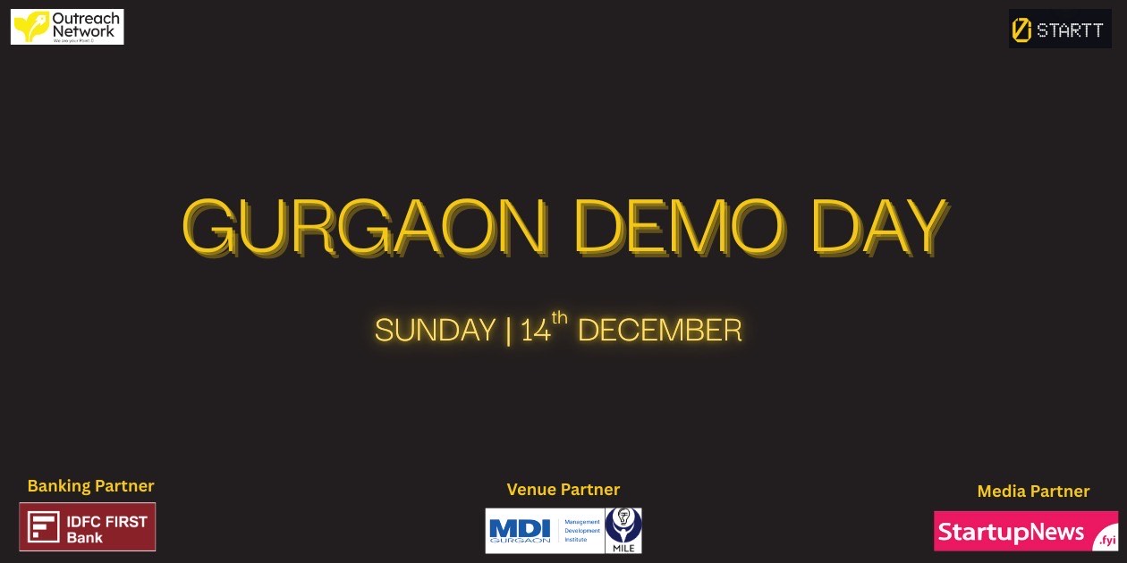 Startup Gurgaon Demo Day 2025| Gurgaon | December 14