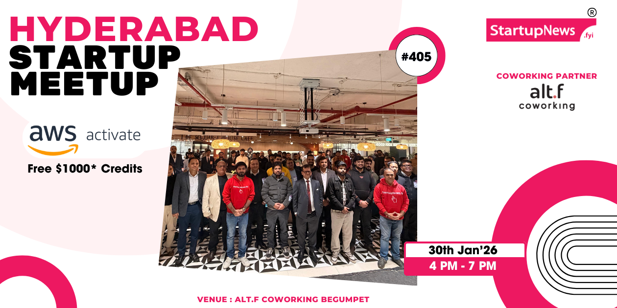 Startup Meetup | Hyderabad | 30 January 2026