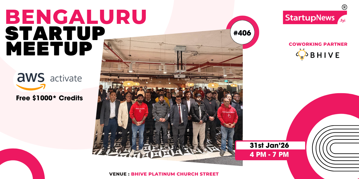 Startup Meetup | Bengaluru | 31 January 2026