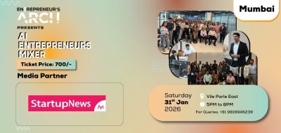 AI Entrepreneur’s Mixer | Mumbai | 31 January 2026 AI Entrepreneur’s Mixer | Mumbai | 31 January 2026