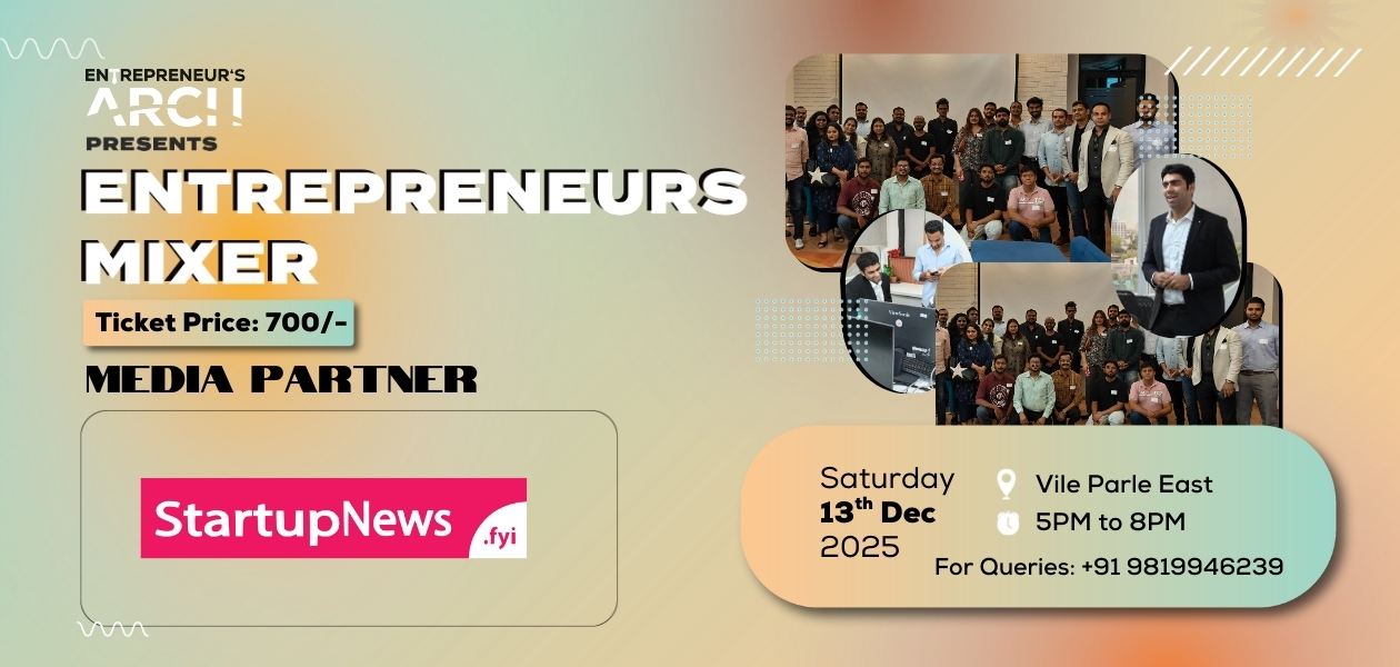 Entrepreneur’s Mixer | Mumbai | 13 December
