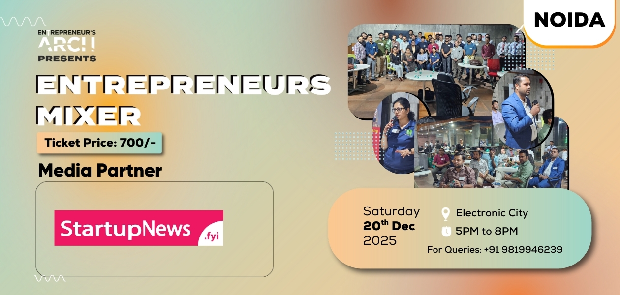 Entrepreneur’s Mixer | Noida | 20 December