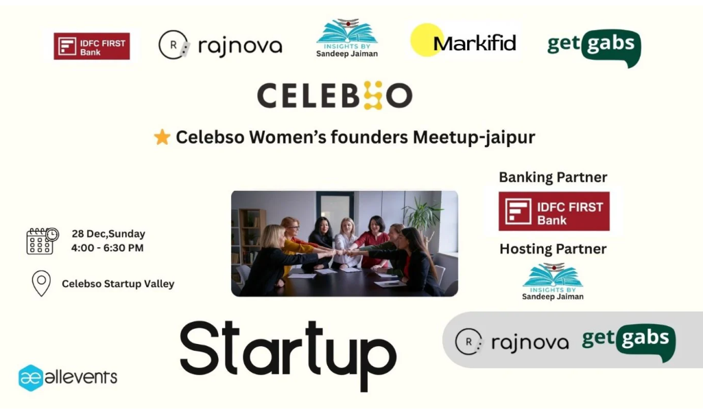 Celebso Women Founders Meetup | Jaipur | 28 December 2025