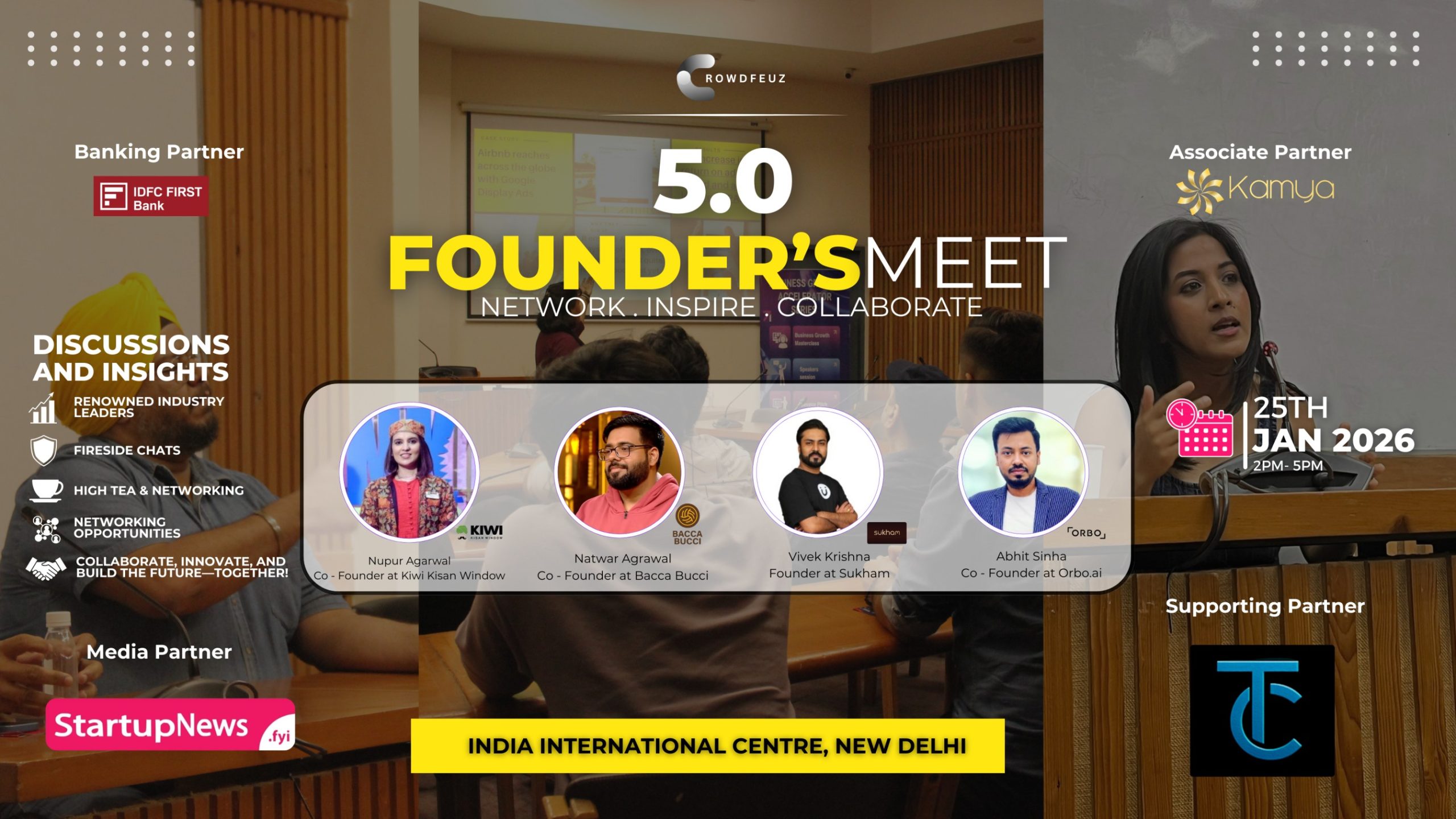 Founder’s Meet 5.0 | New Delhi | 25th January 2026