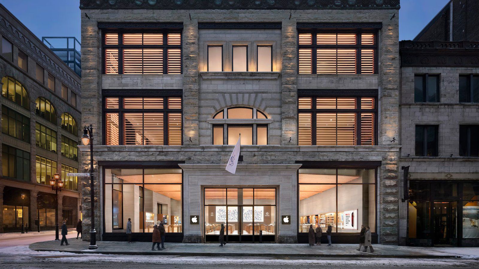 All-New Apple Store Now Open in Downtown Montréal