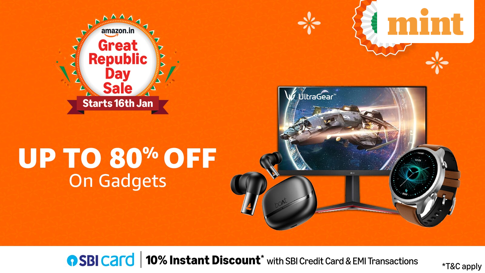 Amazon Great Republic Day Sale 2026 brings big savings on GPS smartwatches