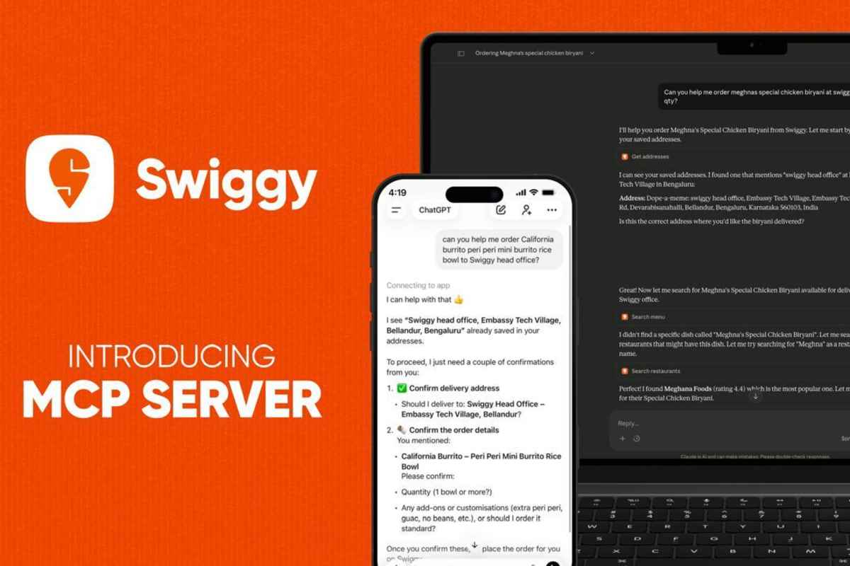 Swiggy Orders Can Now Take Place Through ChatGPT, Gemini and More