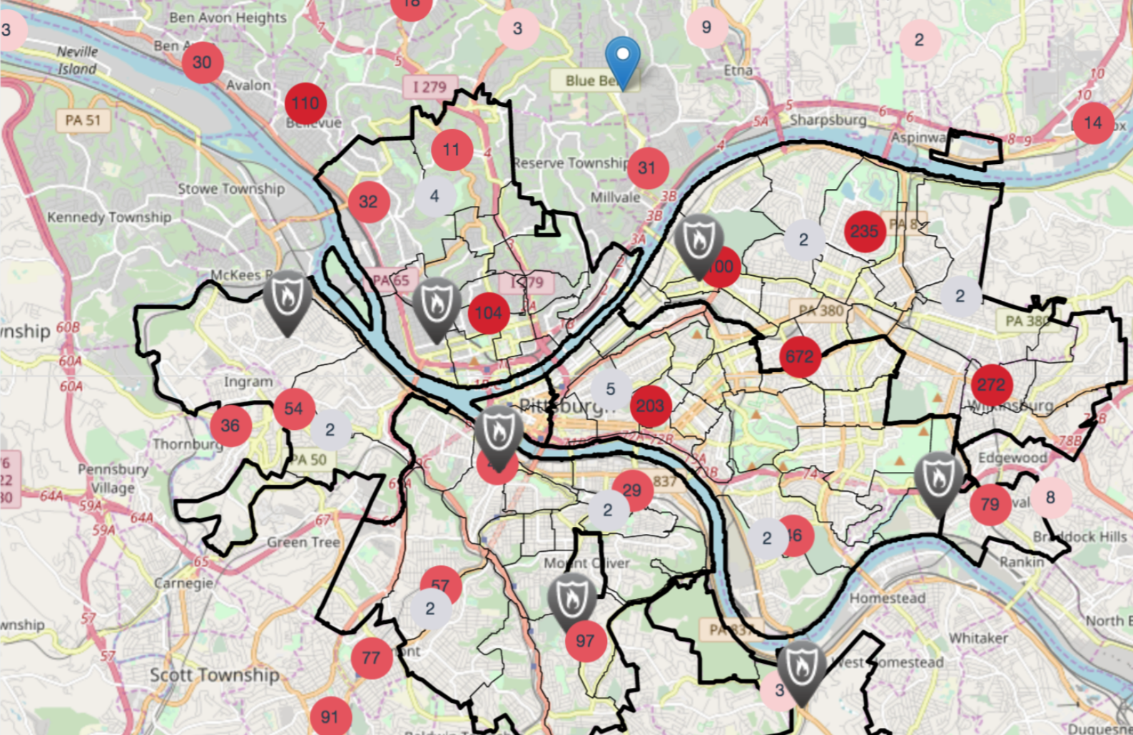 Pittsburgh's Metro21 partnership predicts fire risk with data analytics