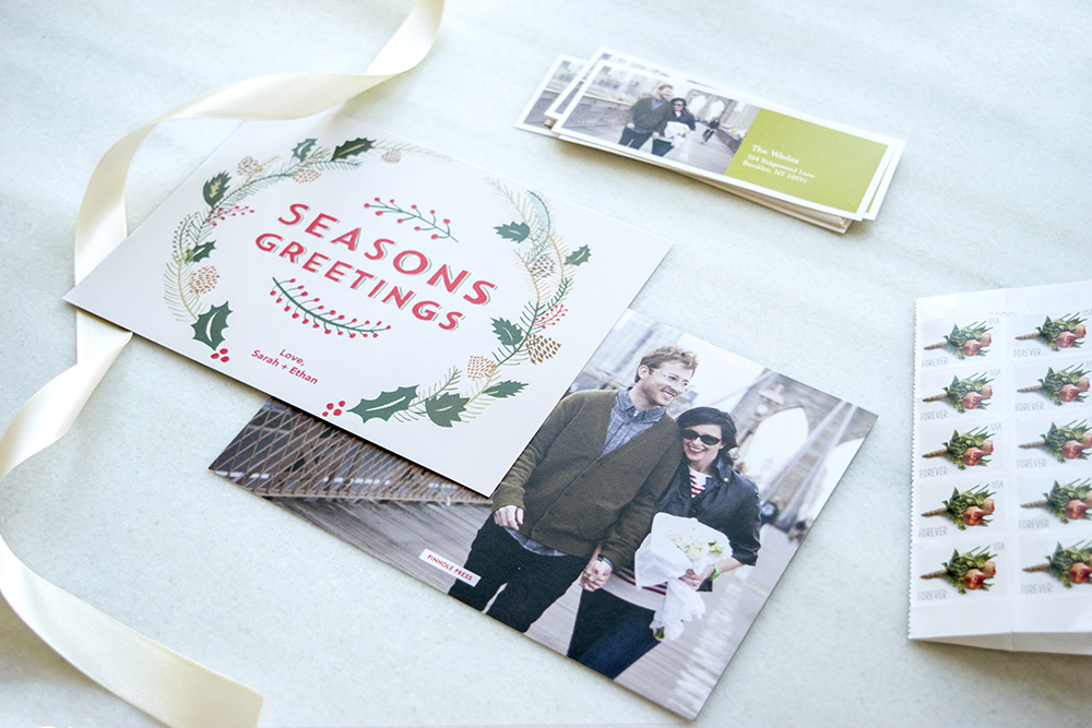 New "Boughs of Holly" Holiday Photo Card by Jon Cannell