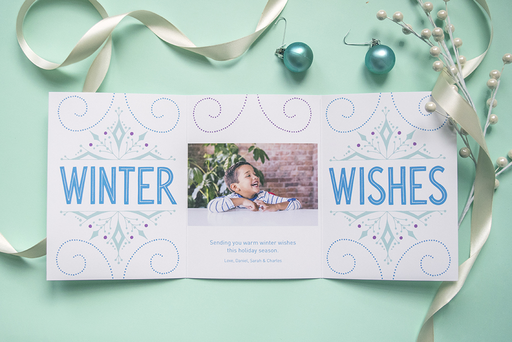 New Custom Designer Holiday Card by Clairice Gifford