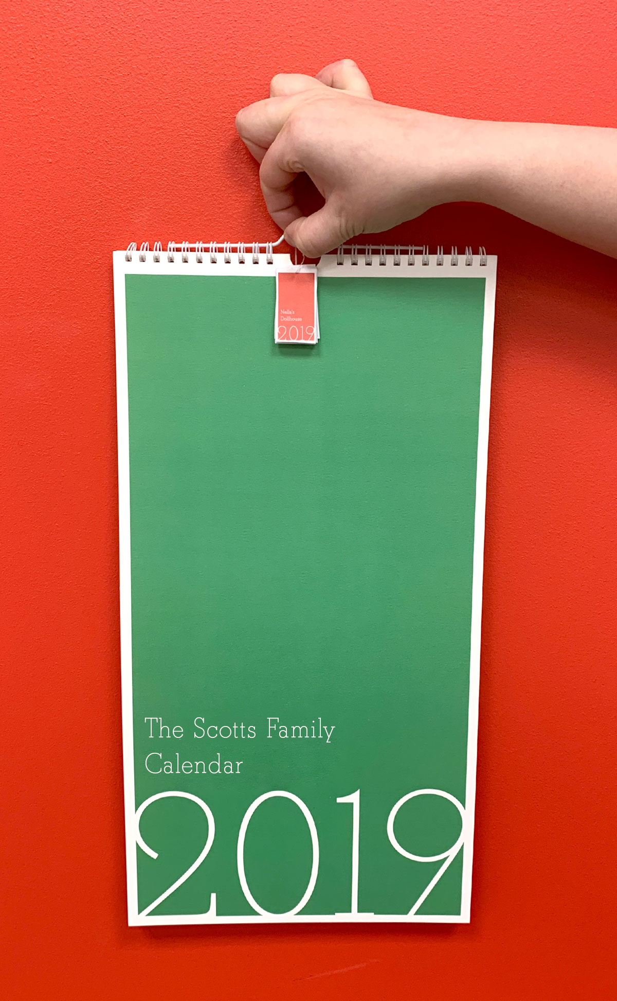 Dollhouse Calendar - To Scale