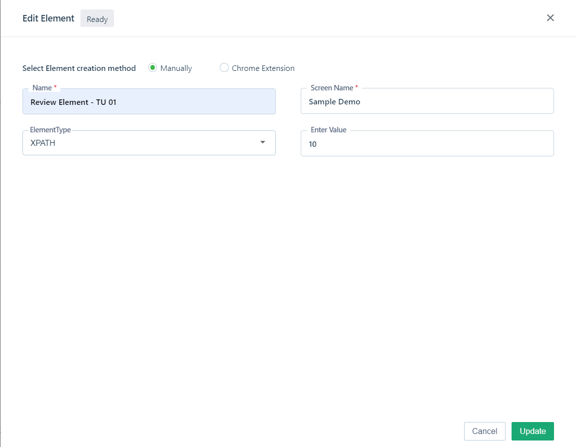 submit-a-Element-for-review-in-Testsigma