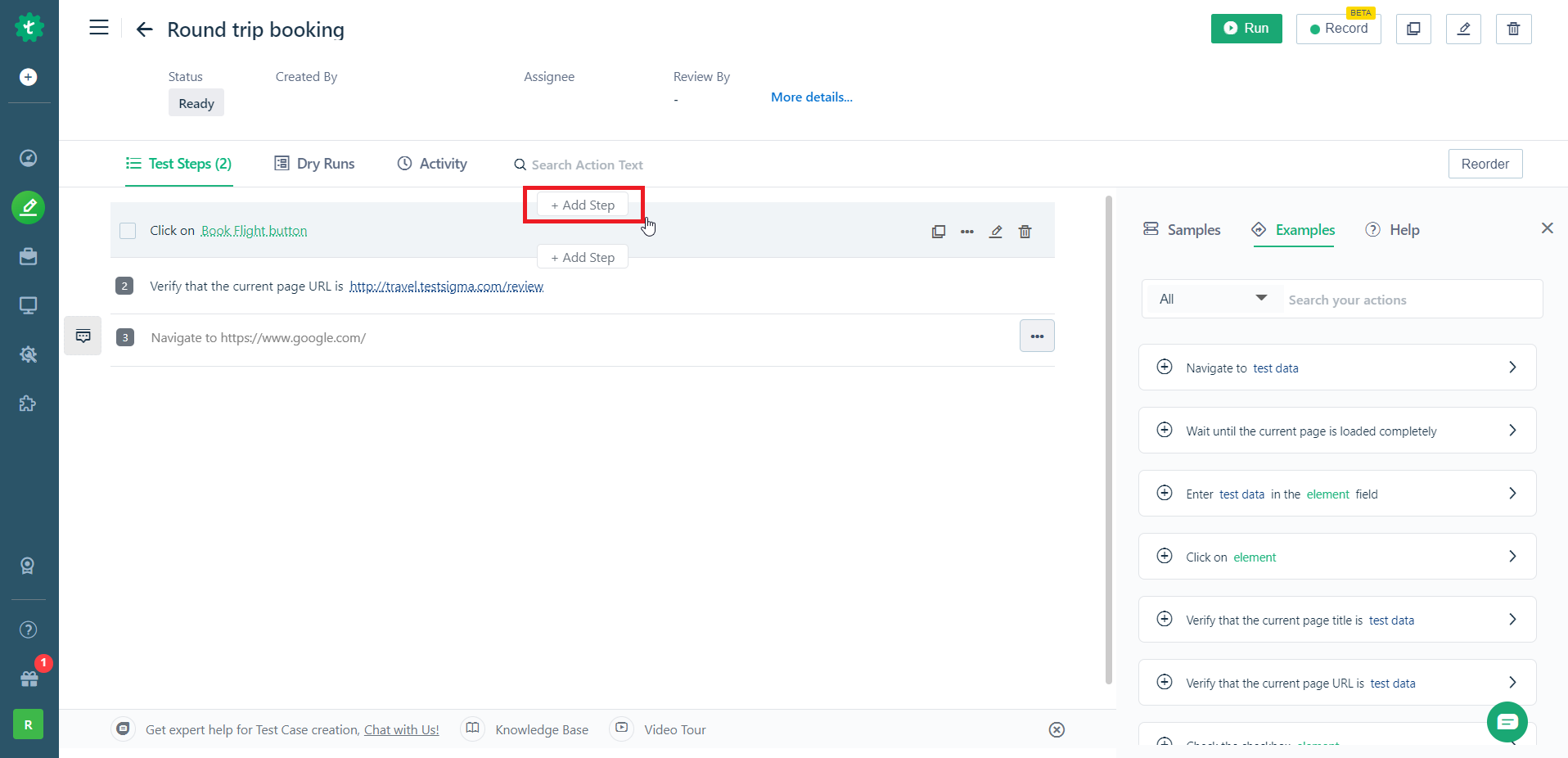 Add-network-throttling-step
