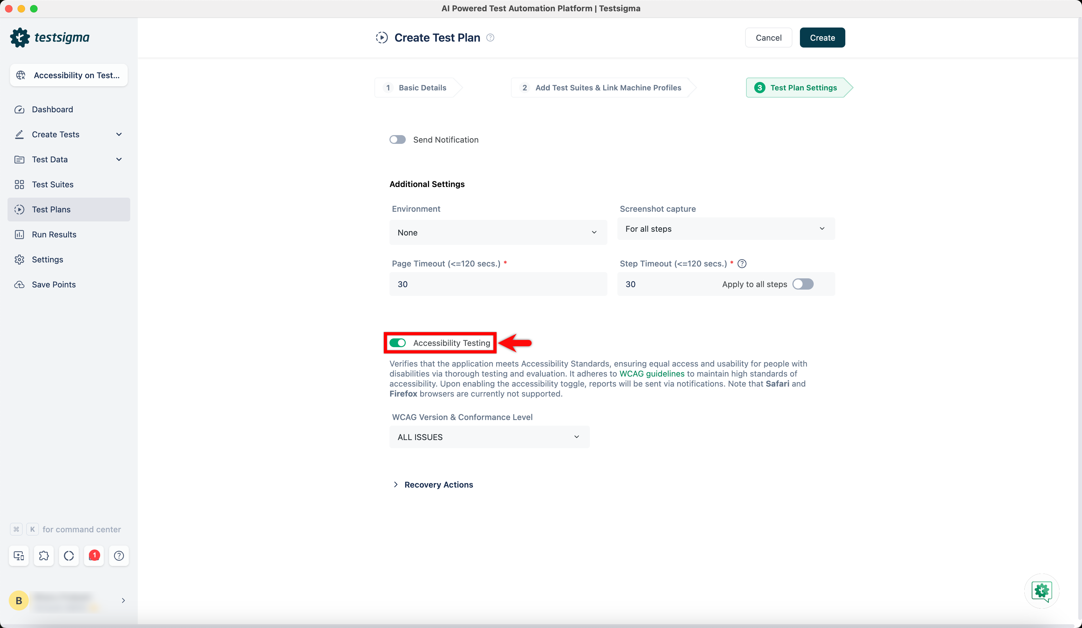 Accessibility Testing