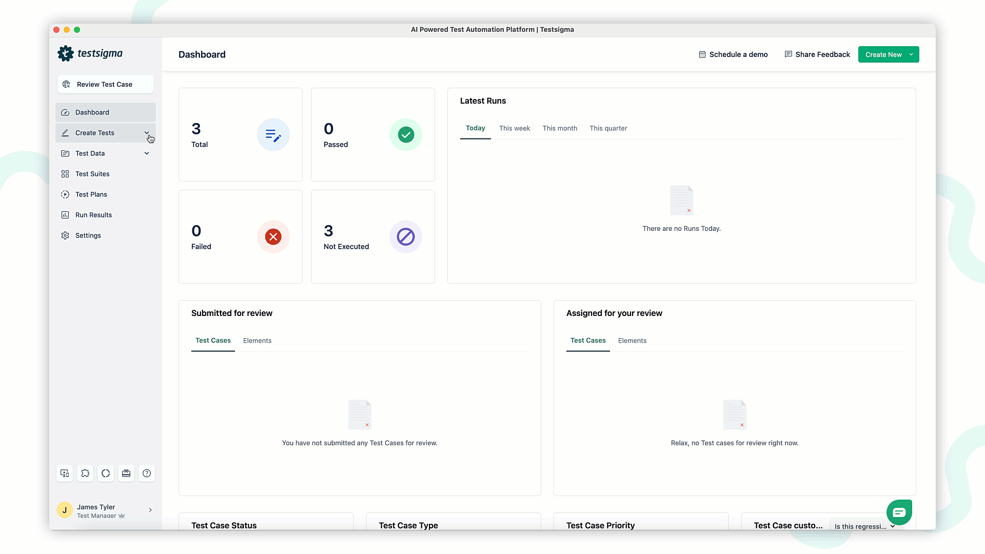 Add the custom field to a test case 1