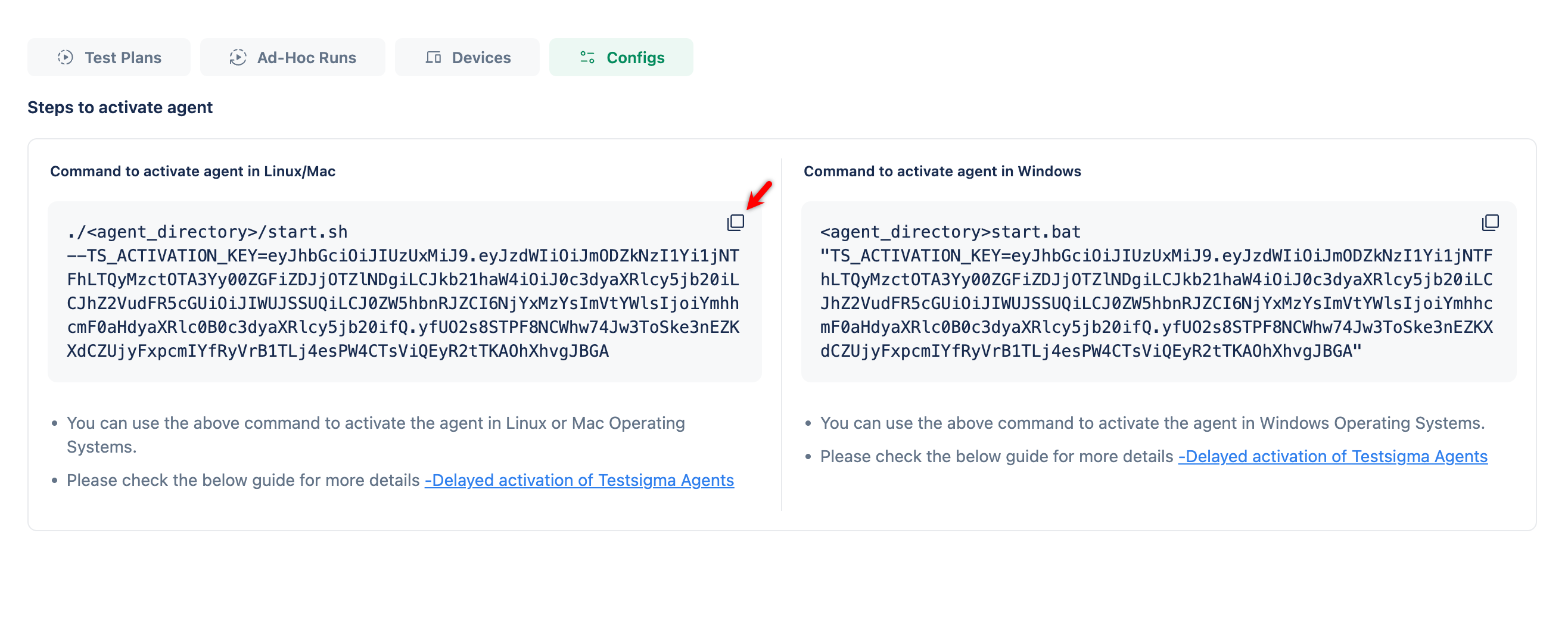 Activation Key