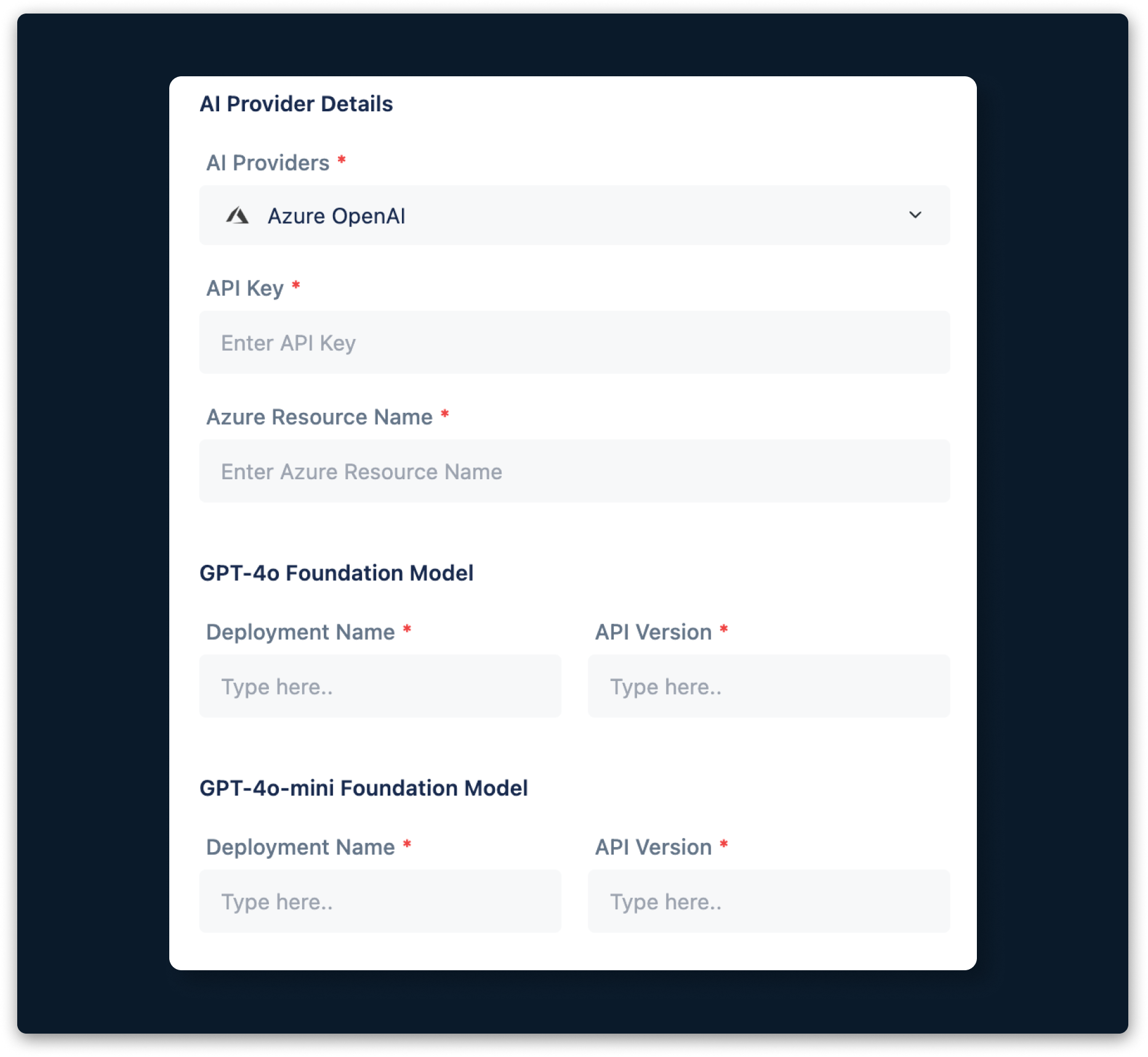 Azure OpenAI Details