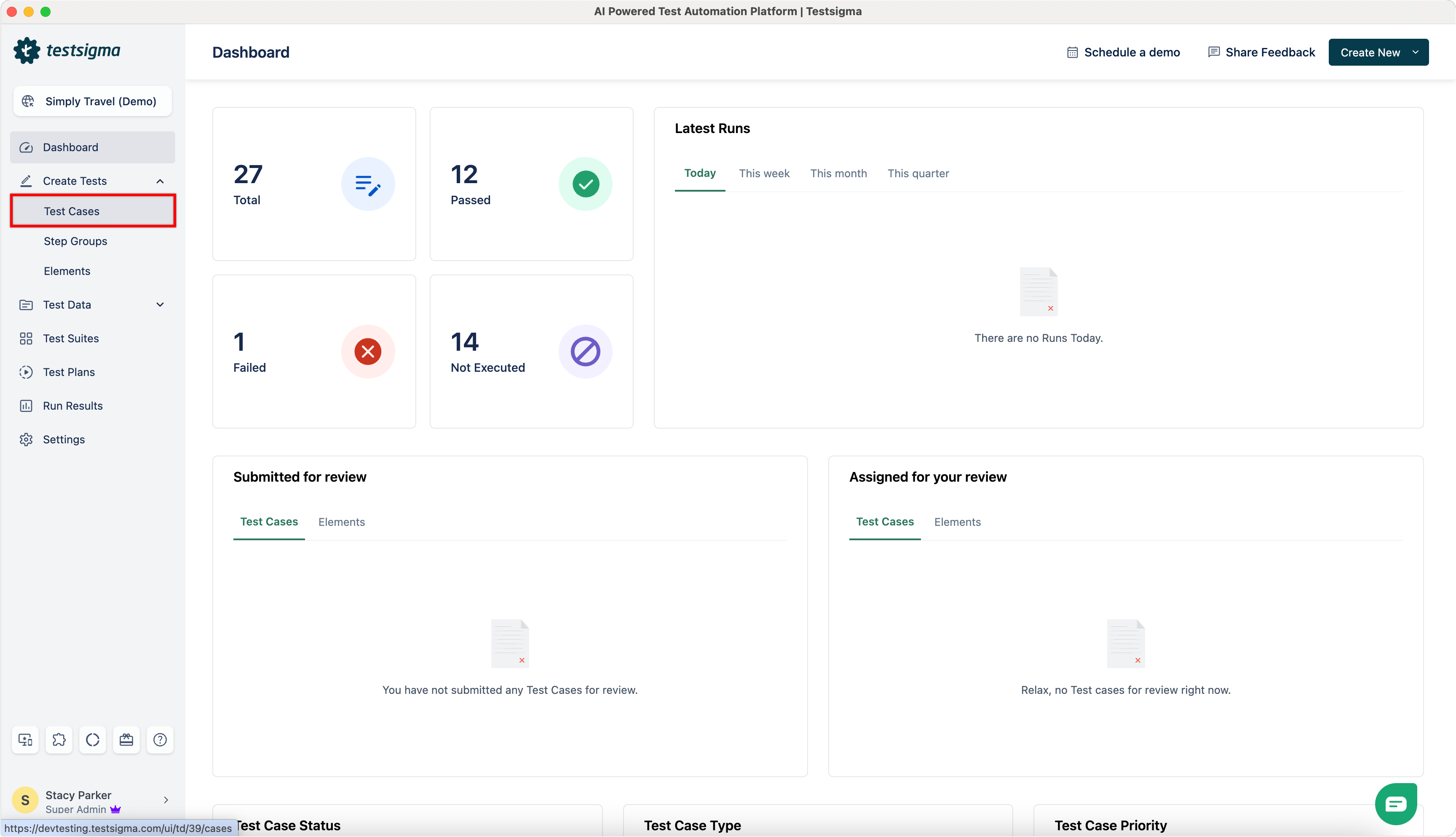Create a requirement 1