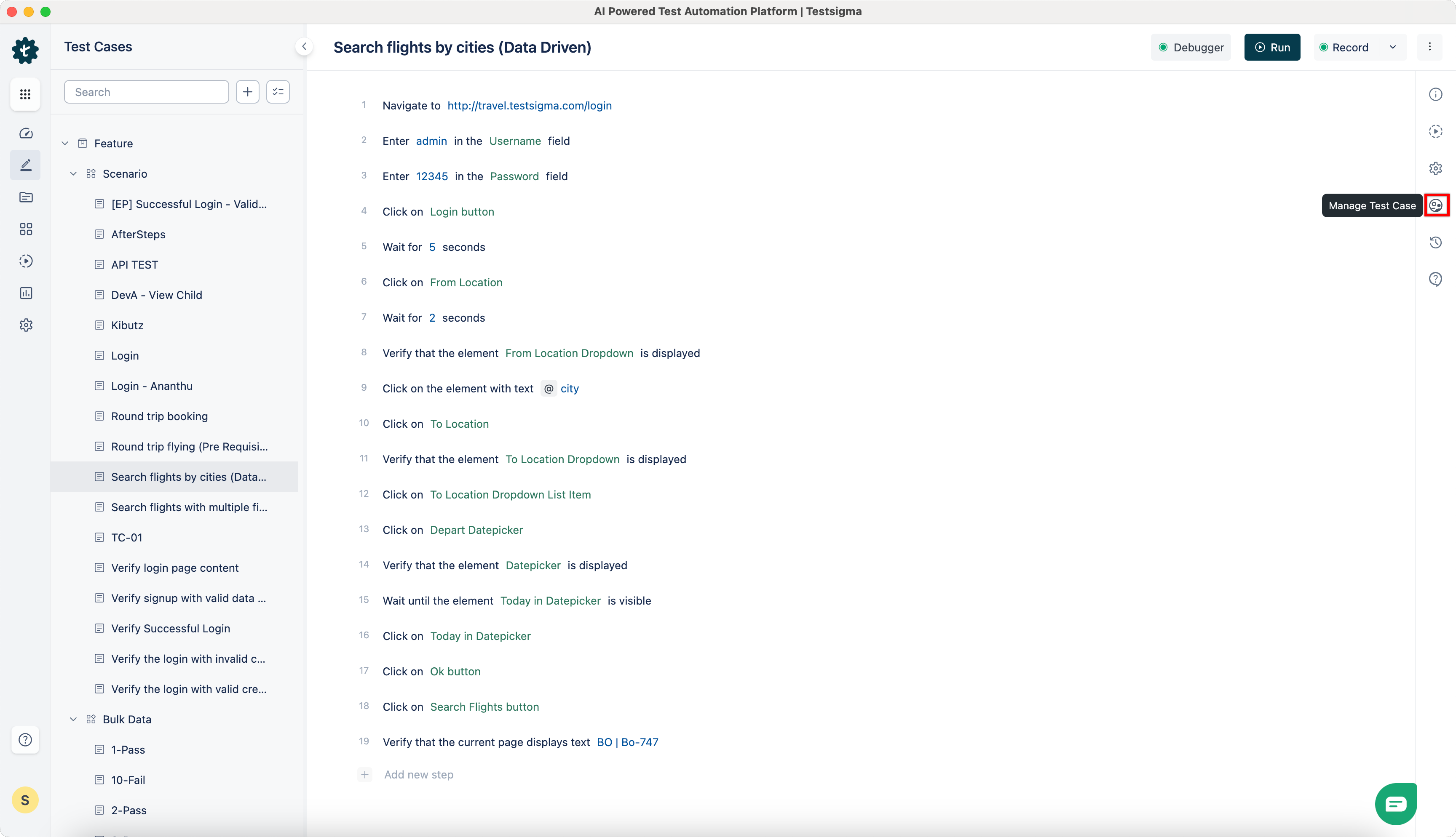 Create a requirement 3
