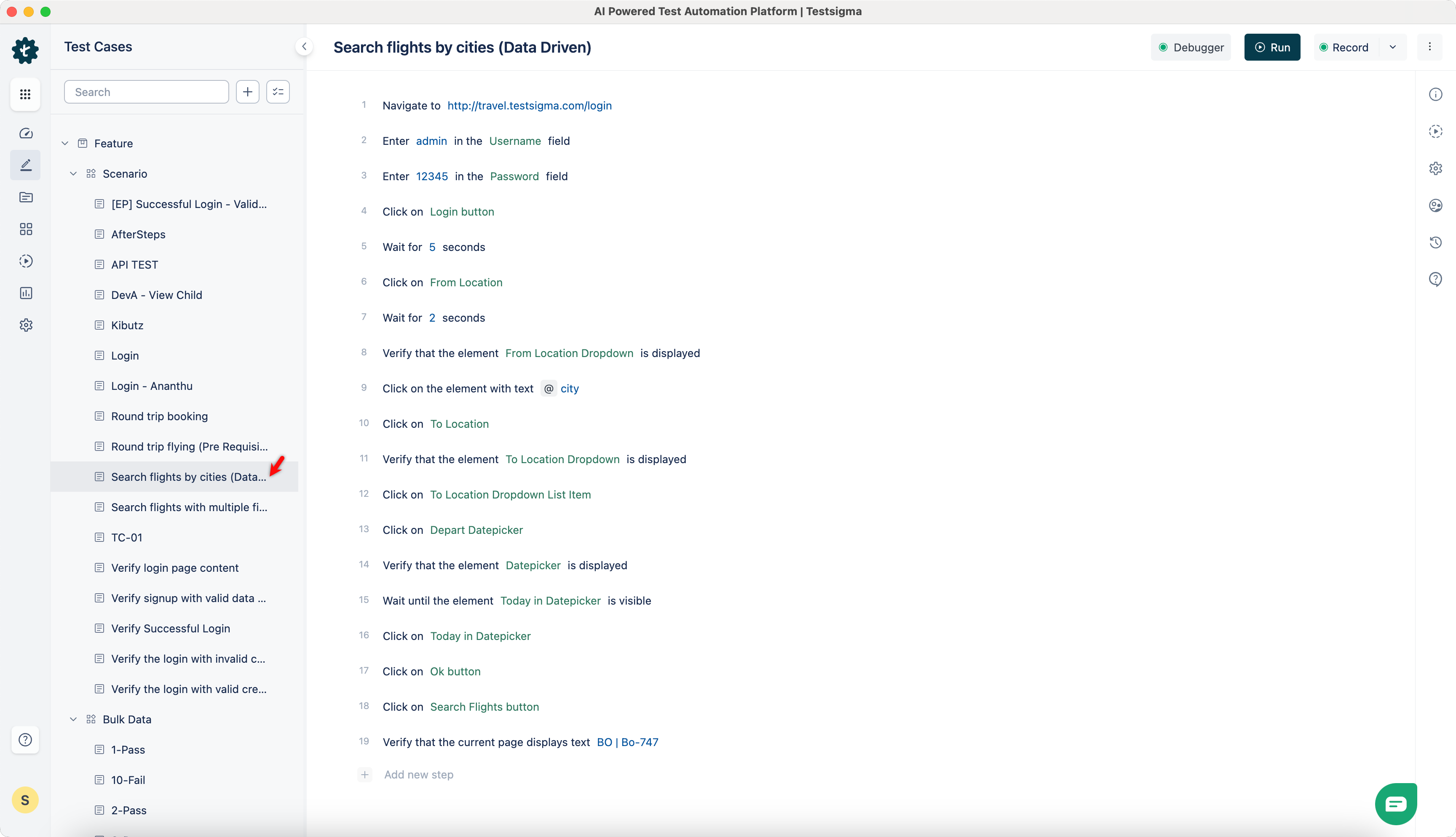 Create a requirement 2