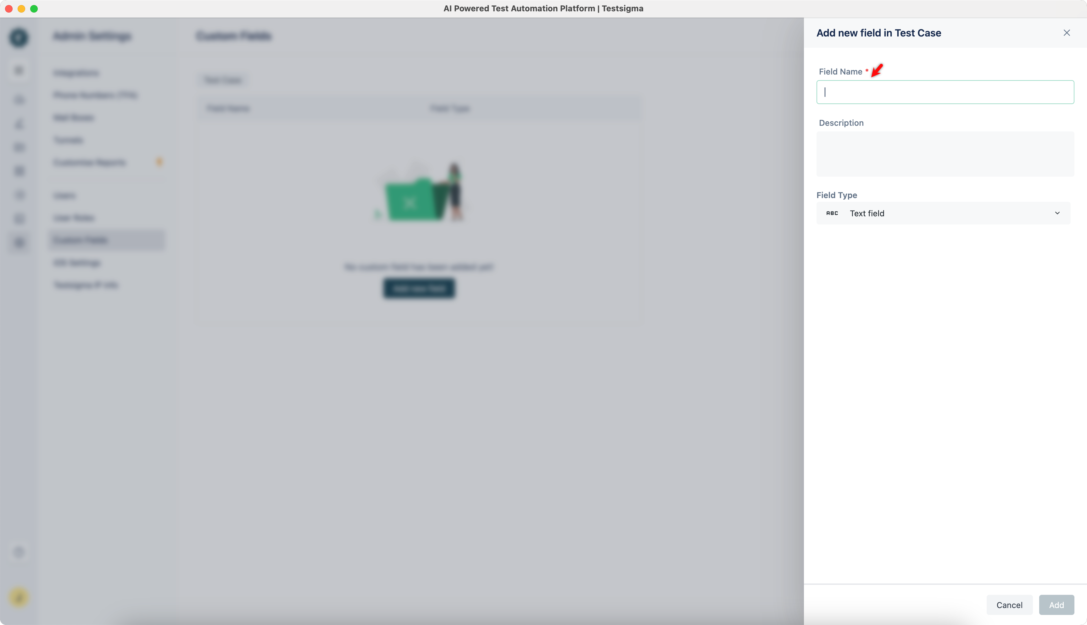 Create custom fields 4