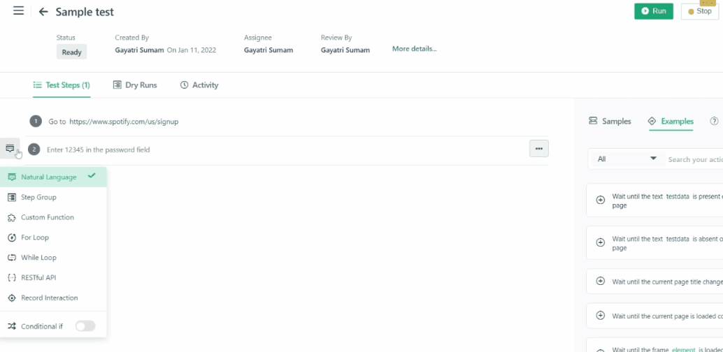 gif add step under if condition
