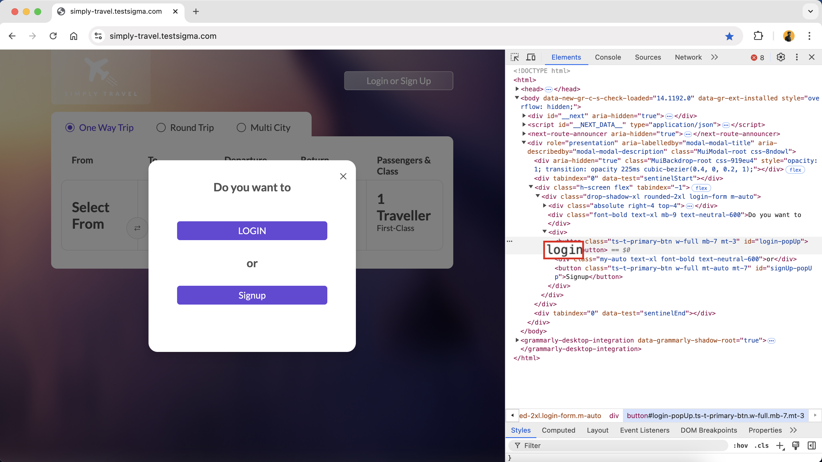 view link text capture issue